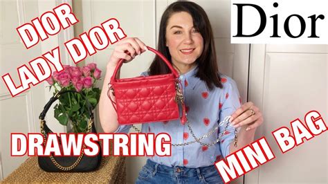 DIOR Lady Dior Top Handle Drawstring Mini Bag: Review, Pros 